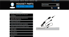 Desktop Screenshot of headsetpartsunlimited.com